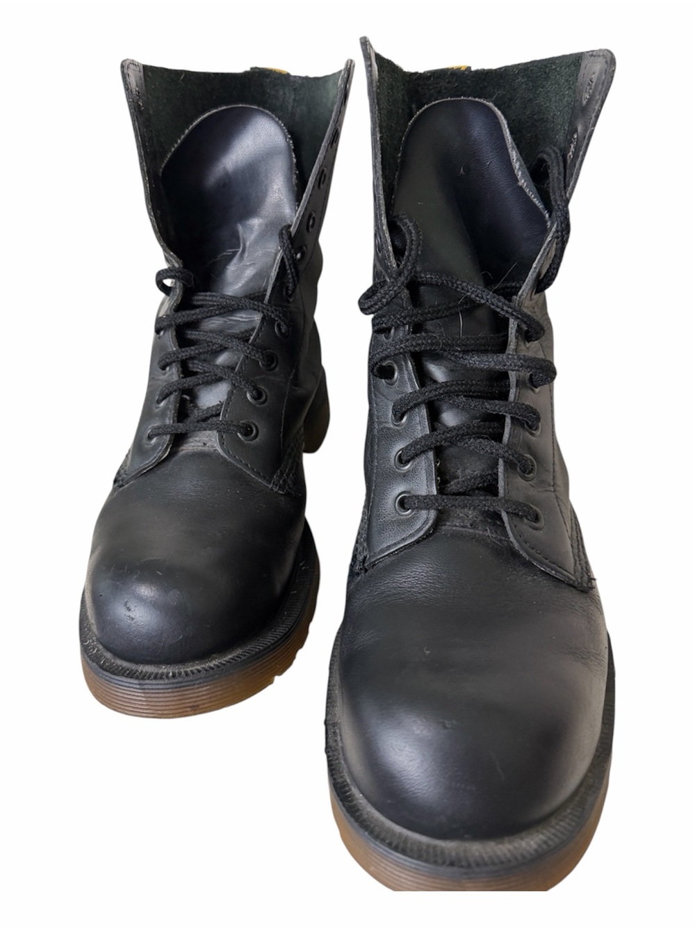 Dr. Martens Black Leather Lace-Up Ankle Boots